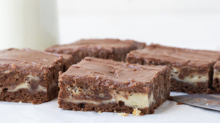 Frosted Cream Cheese Brownie