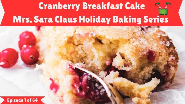 Cranberry Breakfast Cake