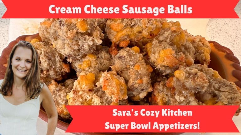 Cream Cheese Sausage Balls