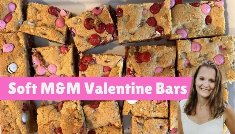 M&M Valentine Bars